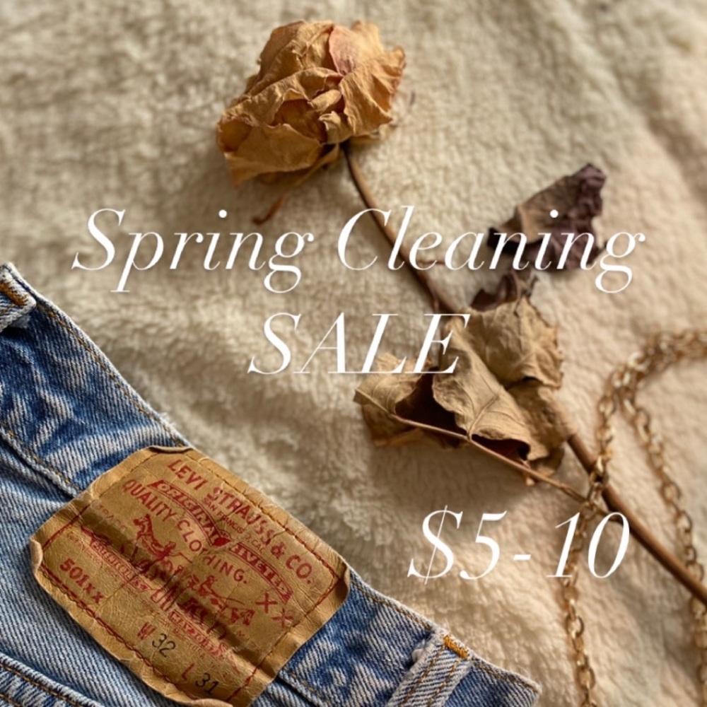 Spring Closet Cleanout Sale!